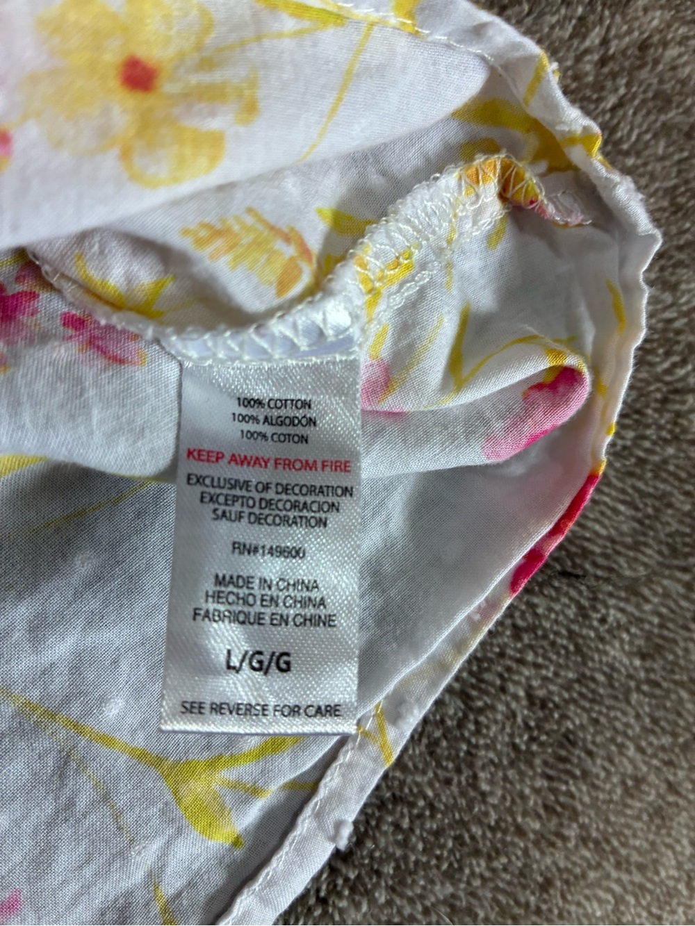 Y2K Floral Babydoll Lace Trim Cami Tank Top Yellow/Pink Cottagecore Dainty Large - Picture 2 of 8
